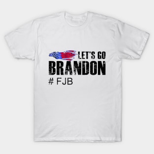 Let’s Go Brandon FJB Funny Chants Meme Retro Design T-Shirt